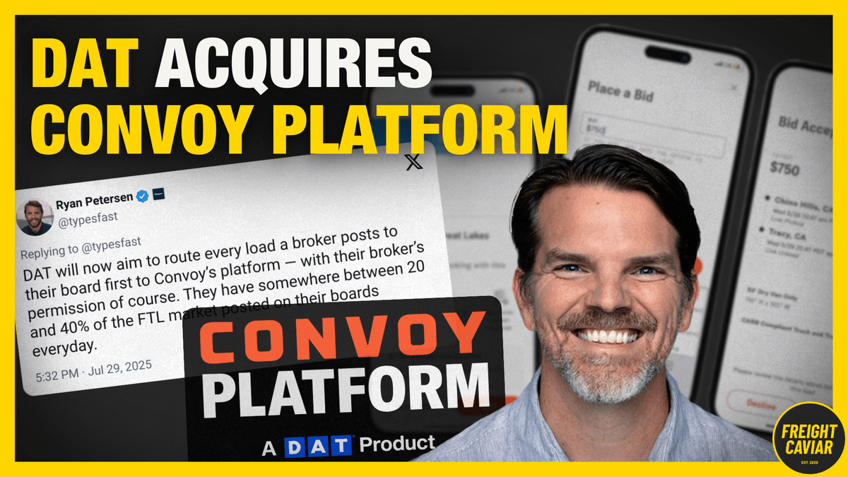 DAT Acquires Convoy Platform