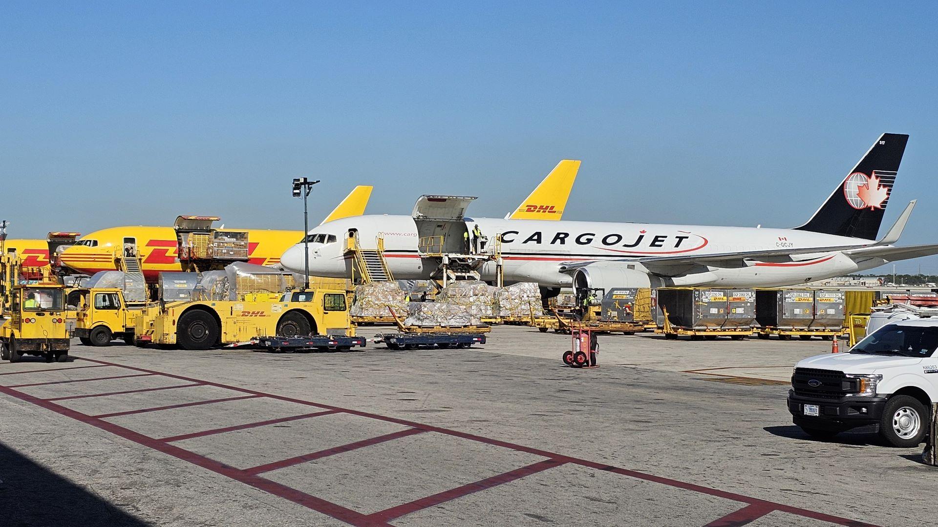 Cargojet and DHL 1