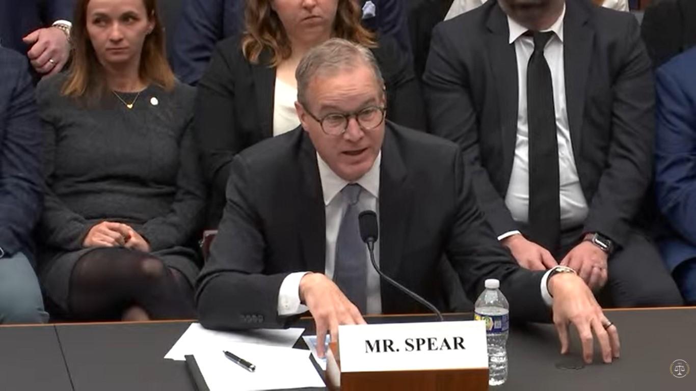 Chris Spear House Judiciary cargo theft 17 Dec 2025